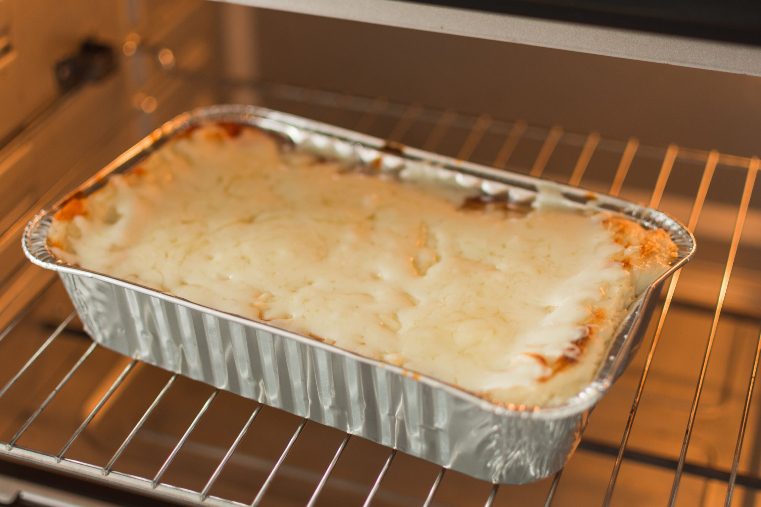 barqette de lasagnes au four